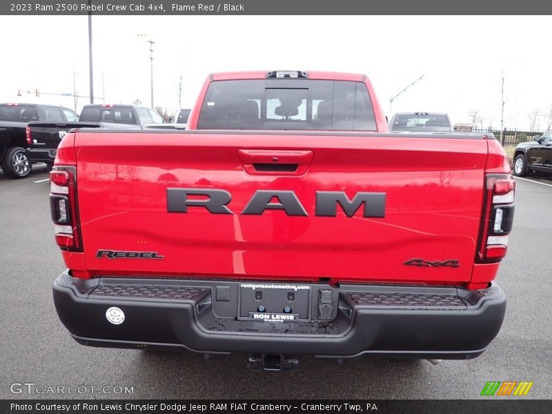 Flame Red / Black 2023 Ram 2500 Rebel Crew Cab 4x4