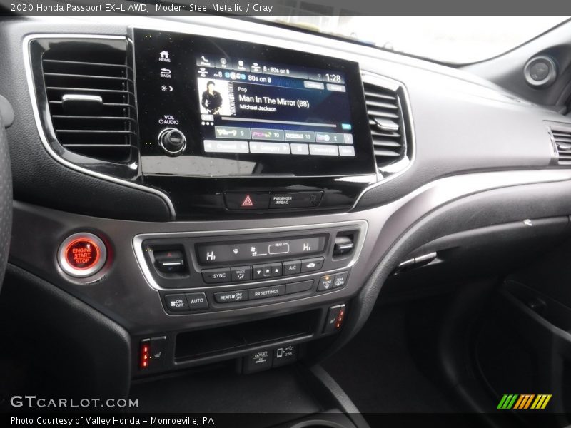 Modern Steel Metallic / Gray 2020 Honda Passport EX-L AWD