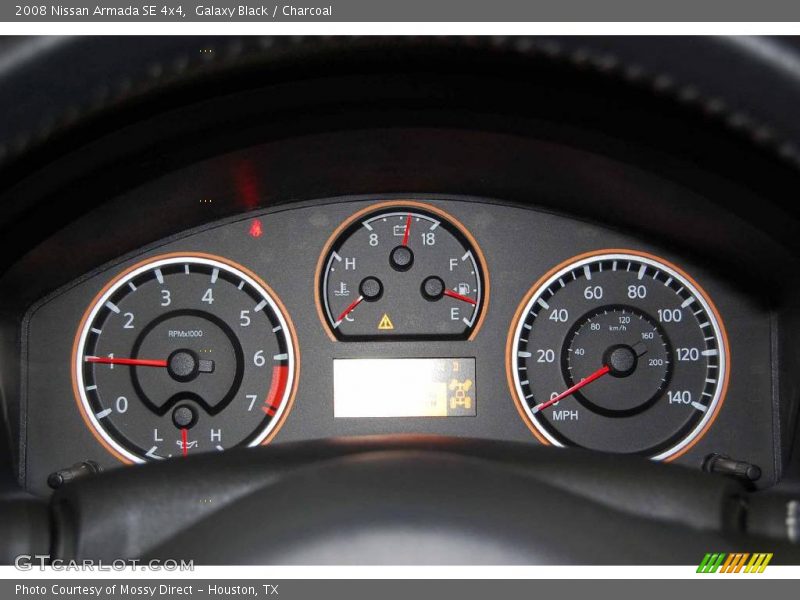 Galaxy Black / Charcoal 2008 Nissan Armada SE 4x4