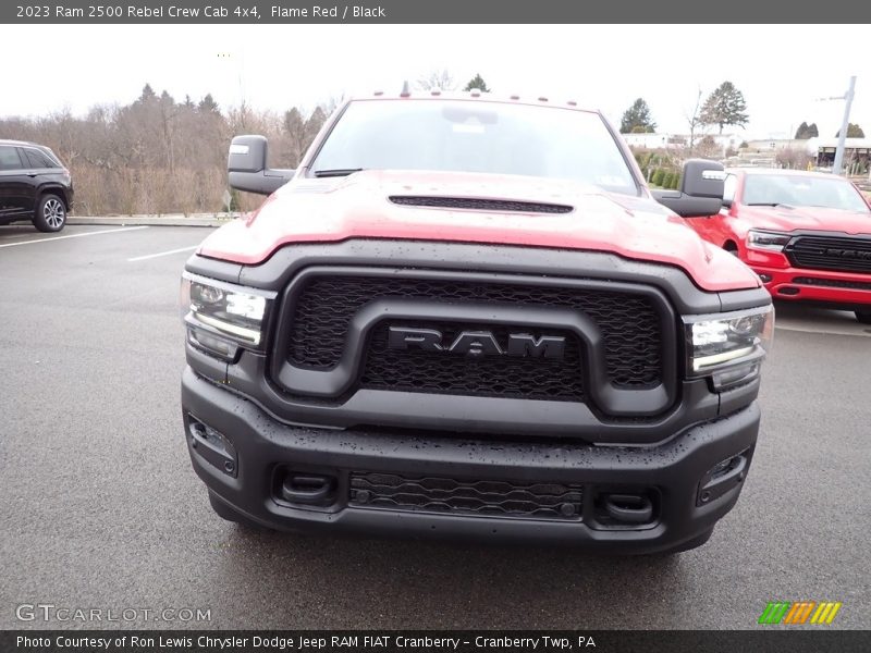 Flame Red / Black 2023 Ram 2500 Rebel Crew Cab 4x4