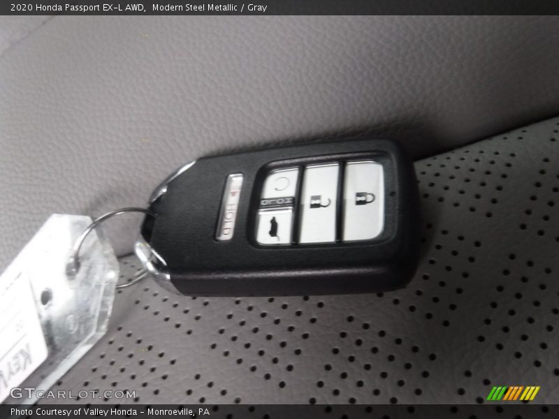Modern Steel Metallic / Gray 2020 Honda Passport EX-L AWD