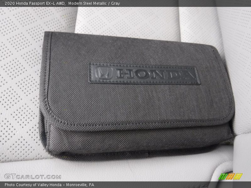 Modern Steel Metallic / Gray 2020 Honda Passport EX-L AWD