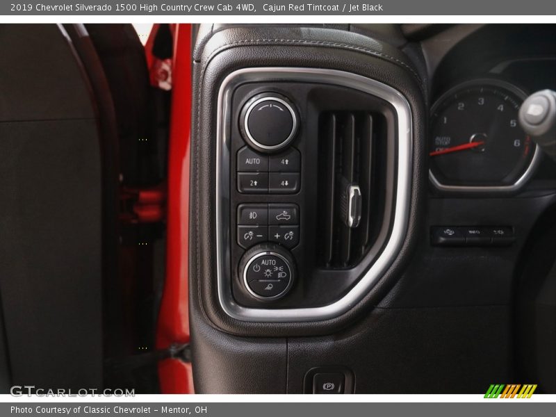 Cajun Red Tintcoat / Jet Black 2019 Chevrolet Silverado 1500 High Country Crew Cab 4WD