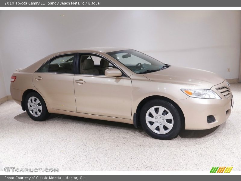 Sandy Beach Metallic / Bisque 2010 Toyota Camry LE