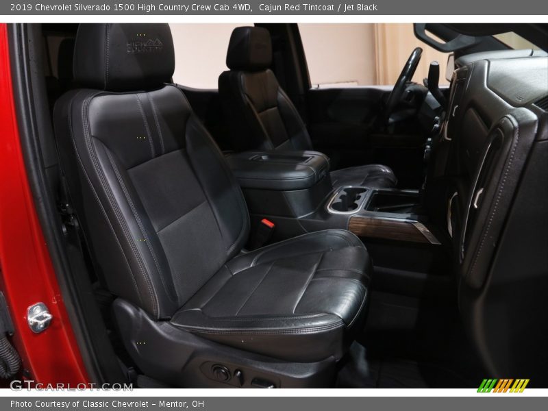 Cajun Red Tintcoat / Jet Black 2019 Chevrolet Silverado 1500 High Country Crew Cab 4WD
