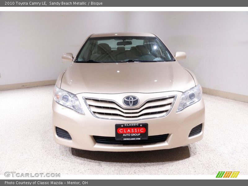 Sandy Beach Metallic / Bisque 2010 Toyota Camry LE