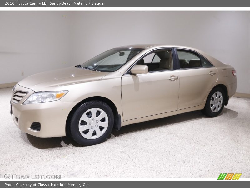 Sandy Beach Metallic / Bisque 2010 Toyota Camry LE