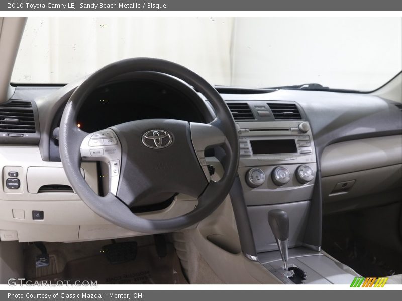 Sandy Beach Metallic / Bisque 2010 Toyota Camry LE