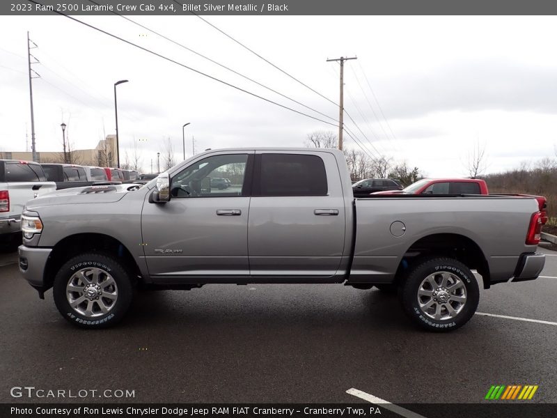 Billet Silver Metallic / Black 2023 Ram 2500 Laramie Crew Cab 4x4