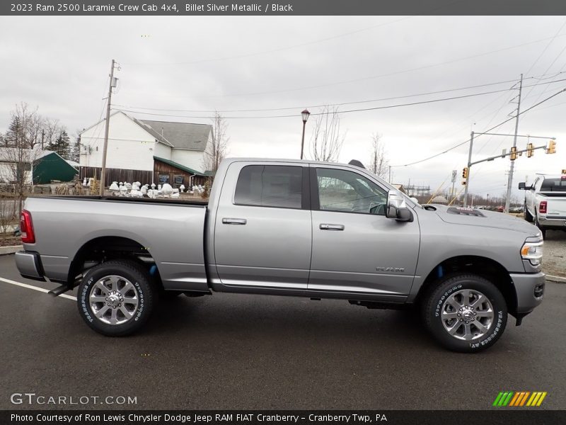 Billet Silver Metallic / Black 2023 Ram 2500 Laramie Crew Cab 4x4