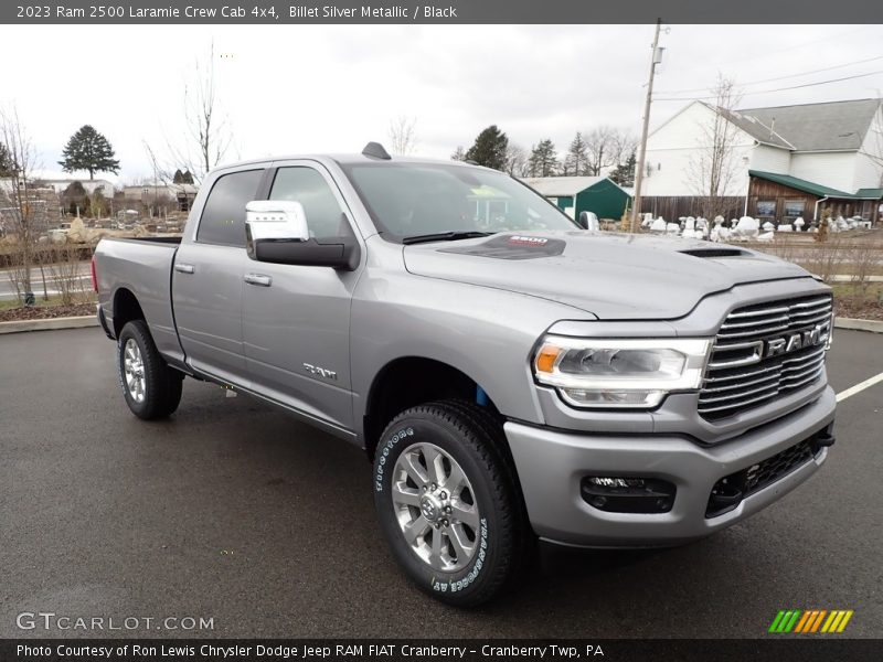 Billet Silver Metallic / Black 2023 Ram 2500 Laramie Crew Cab 4x4