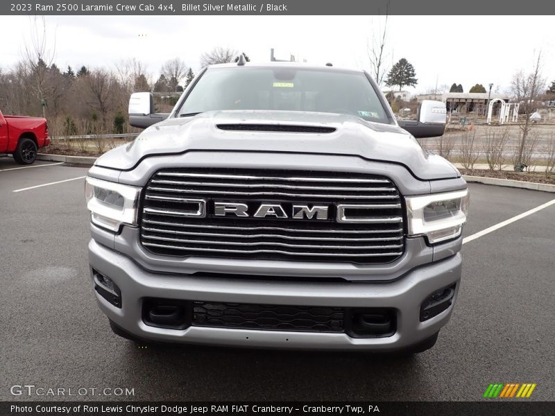Billet Silver Metallic / Black 2023 Ram 2500 Laramie Crew Cab 4x4