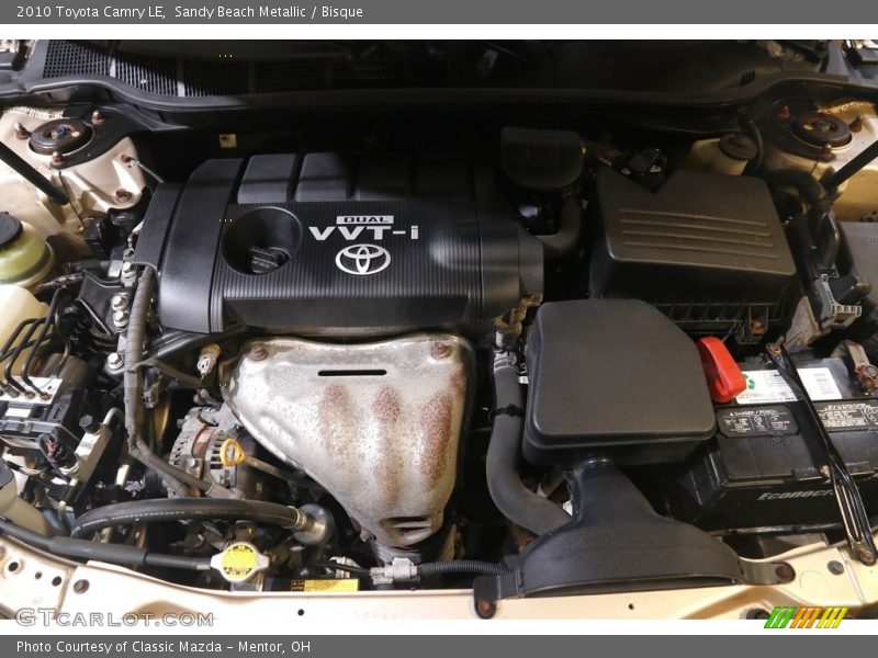 Sandy Beach Metallic / Bisque 2010 Toyota Camry LE