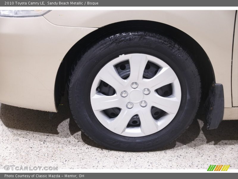 Sandy Beach Metallic / Bisque 2010 Toyota Camry LE