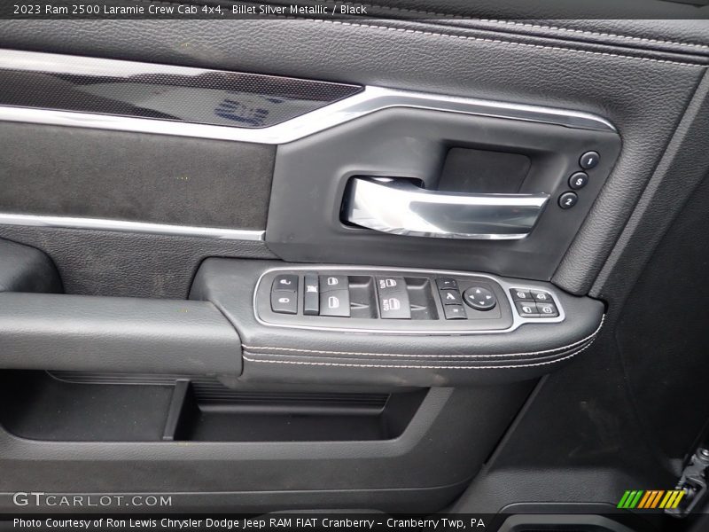 Billet Silver Metallic / Black 2023 Ram 2500 Laramie Crew Cab 4x4