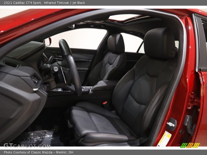 Infrared Tintcoat / Jet Black 2021 Cadillac CT4 Sport