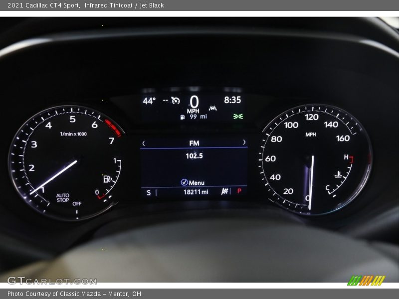  2021 CT4 Sport Sport Gauges