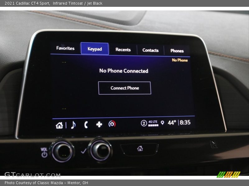 Infrared Tintcoat / Jet Black 2021 Cadillac CT4 Sport