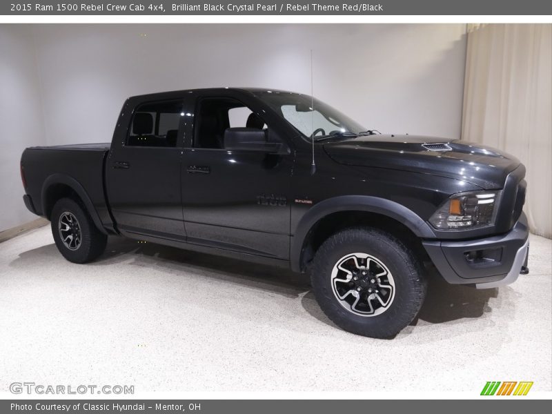  2015 1500 Rebel Crew Cab 4x4 Brilliant Black Crystal Pearl