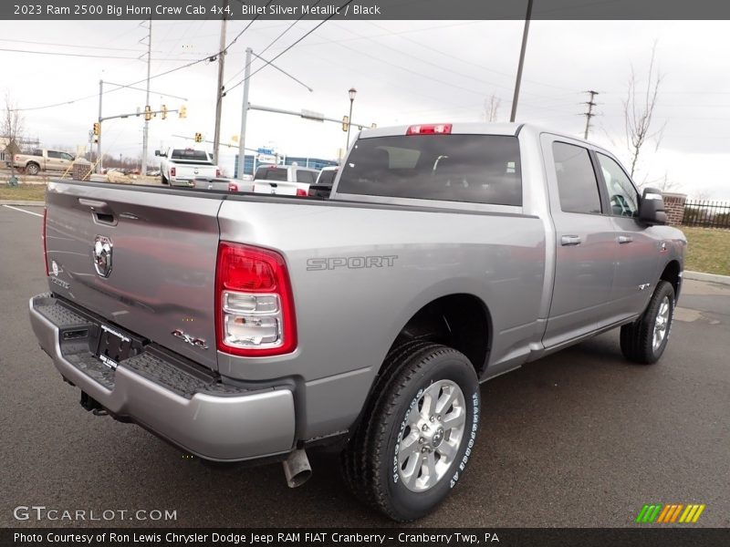 Billet Silver Metallic / Black 2023 Ram 2500 Big Horn Crew Cab 4x4