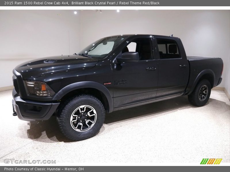 Front 3/4 View of 2015 1500 Rebel Crew Cab 4x4