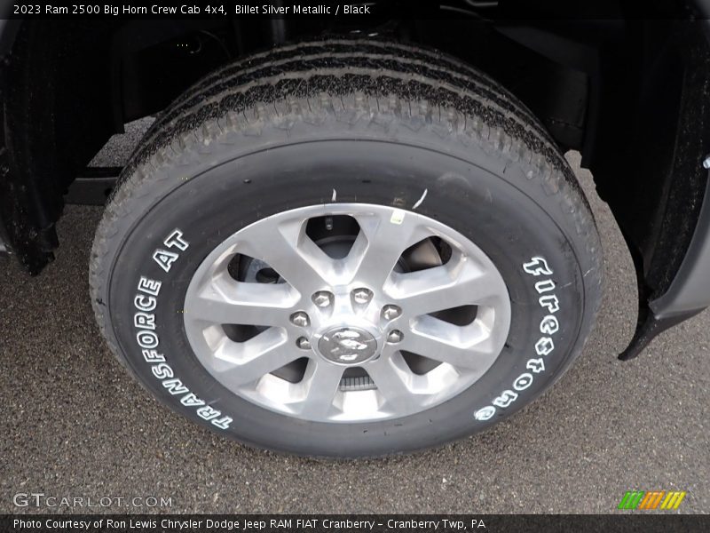 Billet Silver Metallic / Black 2023 Ram 2500 Big Horn Crew Cab 4x4