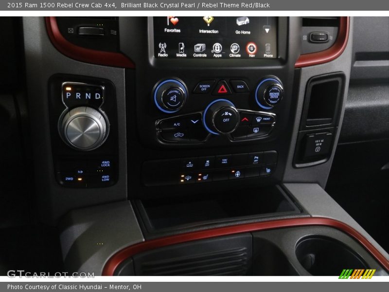 Controls of 2015 1500 Rebel Crew Cab 4x4