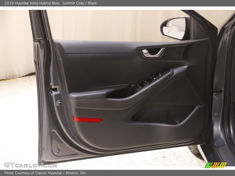 Door Panel of 2019 Ioniq Hybrid Blue
