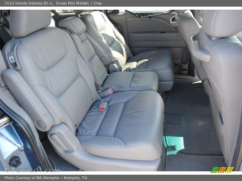 Ocean Mist Metallic / Gray 2010 Honda Odyssey EX-L