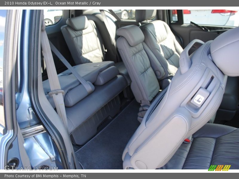 Ocean Mist Metallic / Gray 2010 Honda Odyssey EX-L