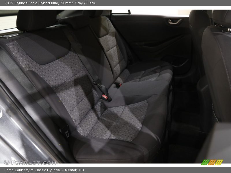 Summit Gray / Black 2019 Hyundai Ioniq Hybrid Blue