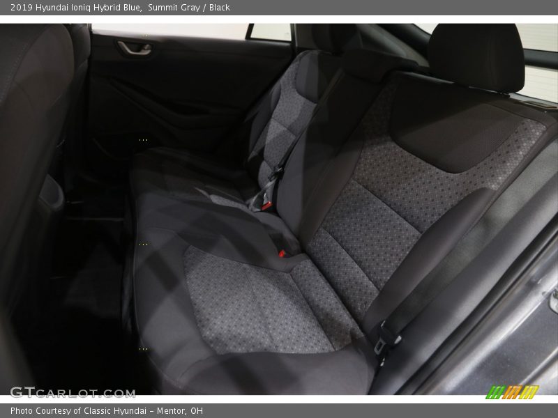 Summit Gray / Black 2019 Hyundai Ioniq Hybrid Blue