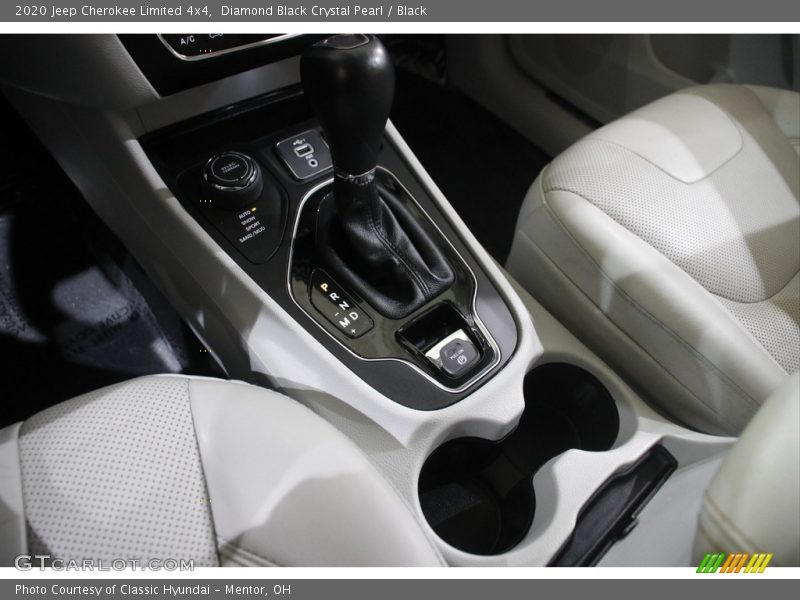 Diamond Black Crystal Pearl / Black 2020 Jeep Cherokee Limited 4x4