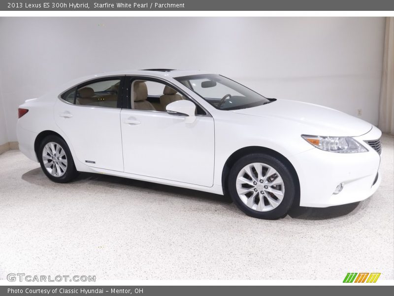 Starfire White Pearl / Parchment 2013 Lexus ES 300h Hybrid