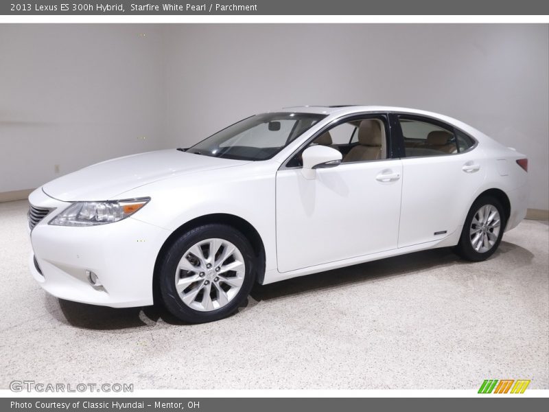 Starfire White Pearl / Parchment 2013 Lexus ES 300h Hybrid