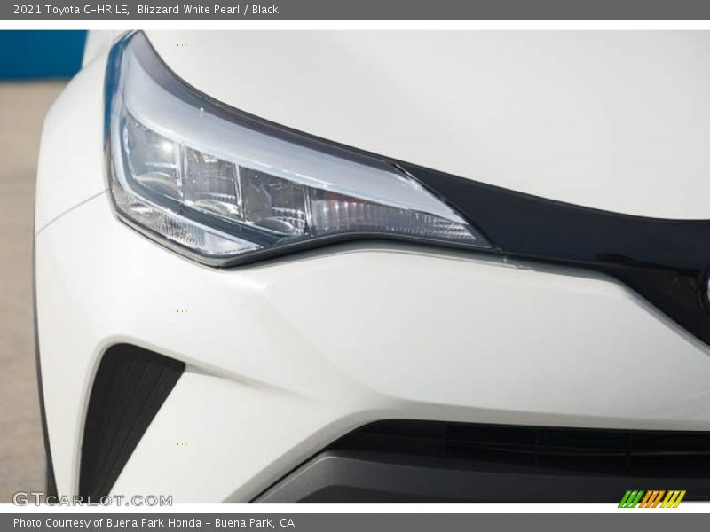 Blizzard White Pearl / Black 2021 Toyota C-HR LE