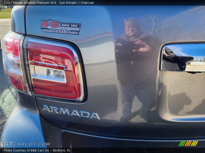 Gun Metallic / Charcoal 2017 Nissan Armada Platinum 4x4
