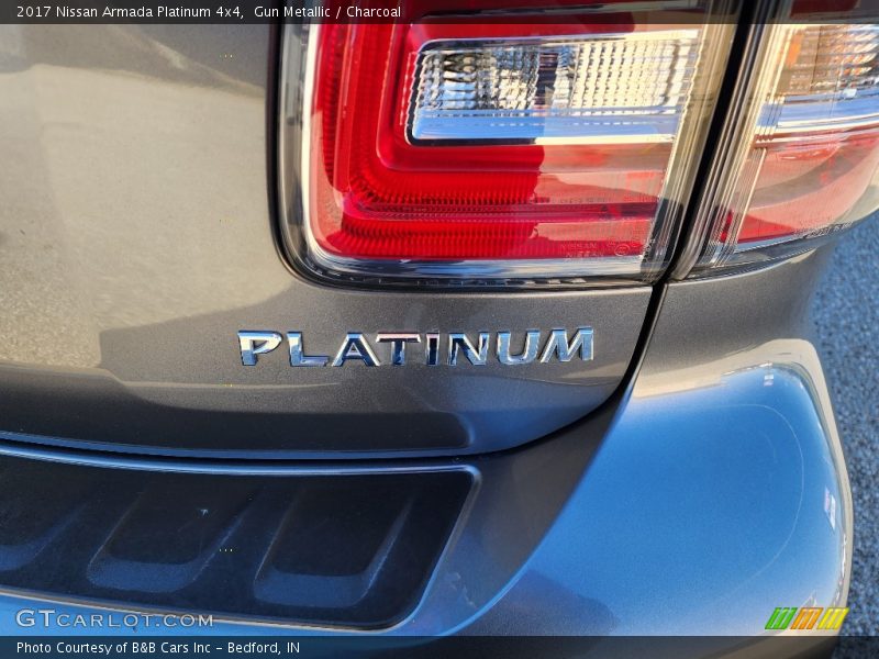 Gun Metallic / Charcoal 2017 Nissan Armada Platinum 4x4