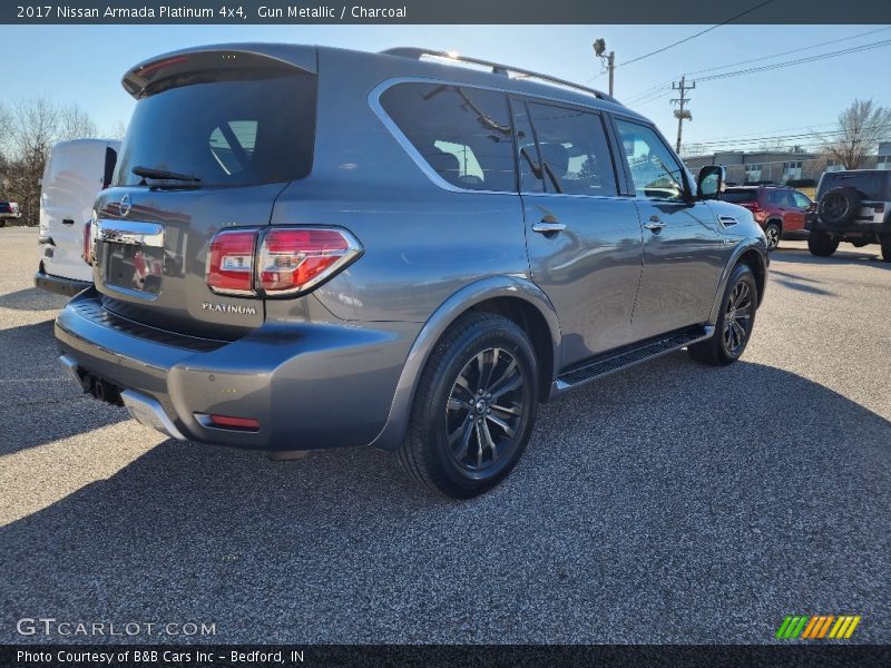 Gun Metallic / Charcoal 2017 Nissan Armada Platinum 4x4