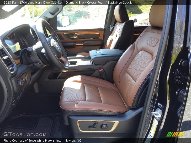 Front Seat of 2023 1500 Long Horn Crew Cab 4x4