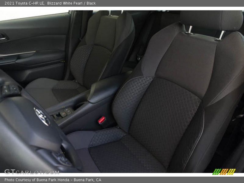 Blizzard White Pearl / Black 2021 Toyota C-HR LE