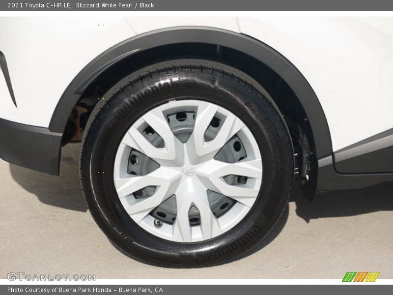 Blizzard White Pearl / Black 2021 Toyota C-HR LE