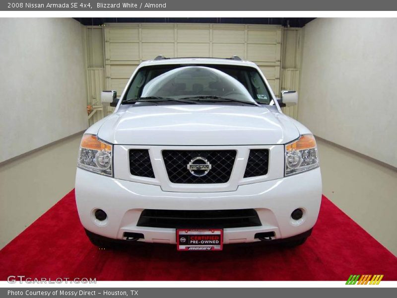 Blizzard White / Almond 2008 Nissan Armada SE 4x4