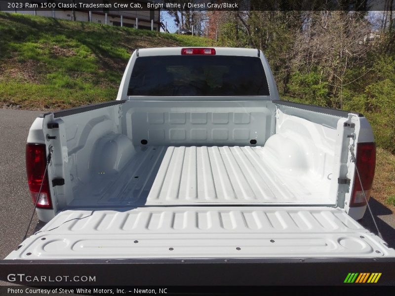 Bright White / Diesel Gray/Black 2023 Ram 1500 Classic Tradesman Crew Cab