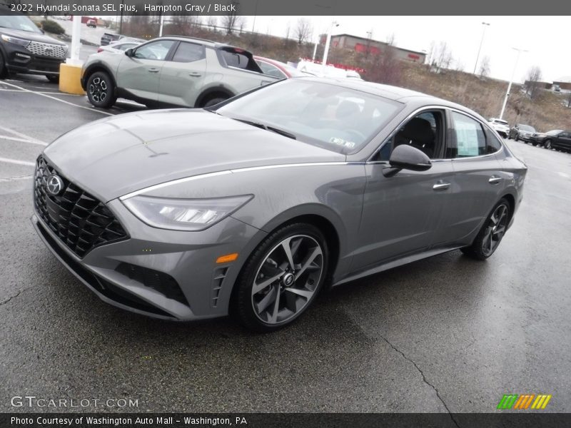 Hampton Gray / Black 2022 Hyundai Sonata SEL Plus