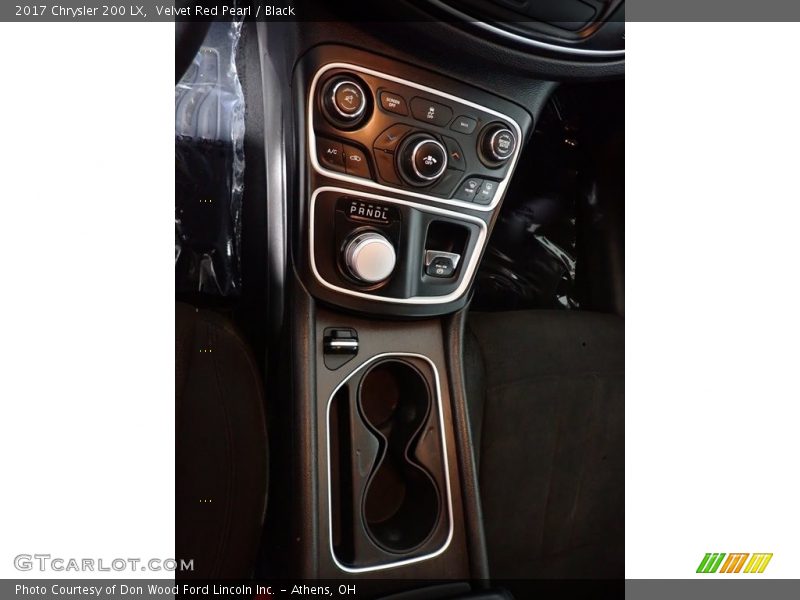 Velvet Red Pearl / Black 2017 Chrysler 200 LX