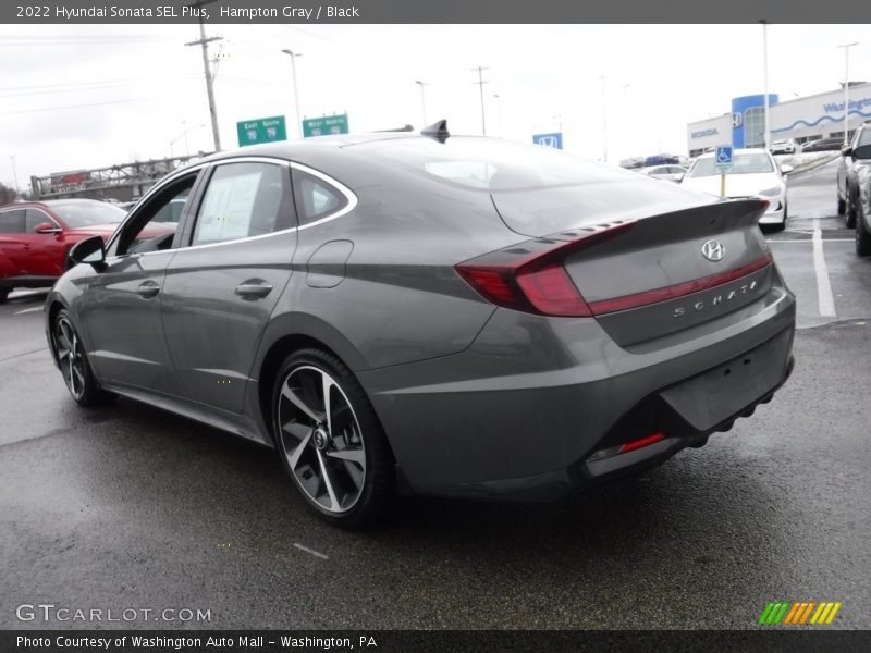 Hampton Gray / Black 2022 Hyundai Sonata SEL Plus