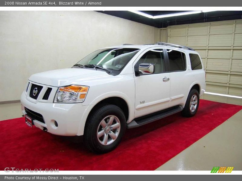 Blizzard White / Almond 2008 Nissan Armada SE 4x4