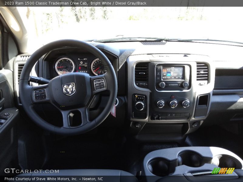 Dashboard of 2023 1500 Classic Tradesman Crew Cab