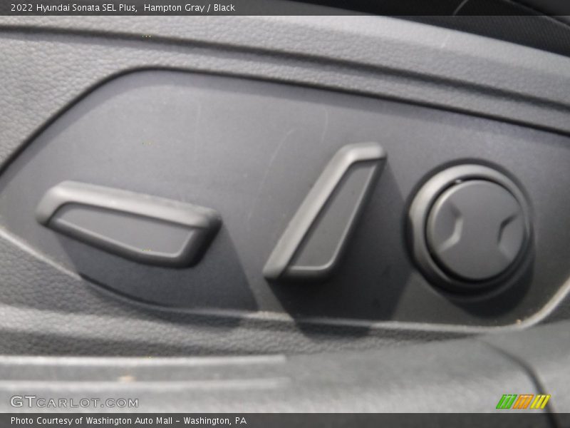 Hampton Gray / Black 2022 Hyundai Sonata SEL Plus